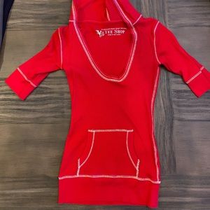 VS fitted hoodie top